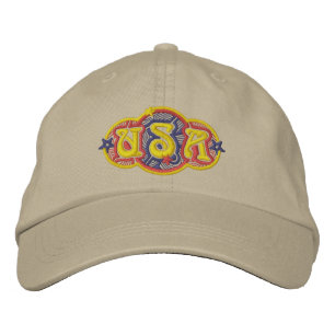 USA-Logo Bestickte Baseballkappe