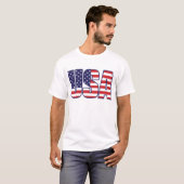 USA-Logo T-Shirt (Vorne ganz)
