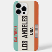 USA LOS ANGELES CALIFORNIA LISENCE PLATE Case-Mate iPhone HÜLLE (Rückseite)