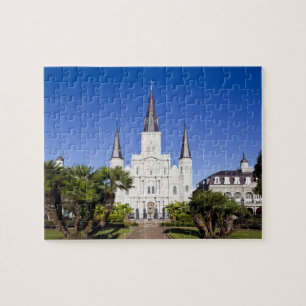 USA, Louisiana, New Orleans. französisches Vierte Puzzle
