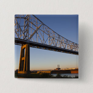 USA, Louisiana, New Orleans. Greater New Orleans 2 Button