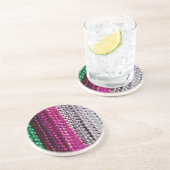 USA, Louisiana, New Orleans. Mardi Gras Beads Getränkeuntersetzer (Seite)