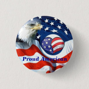 USA Lover_ Button