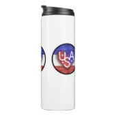 USA Lover's Heart® Thermal Tumbler Thermosbecher (Nach rechts gedreht)