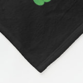 Usa Lucky Clover Map - Kleeblatt American St. Fleecedecke (Ecke)