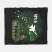 USA-Luftwaffe, Radar, Jet, Armee, Behälter, Soldat Fleecedecke (Vorderseite (Horizontal))