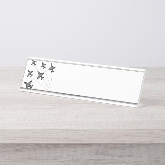 USA-Luftwaffe Schreibtischnamensplakette (Vorderseite )