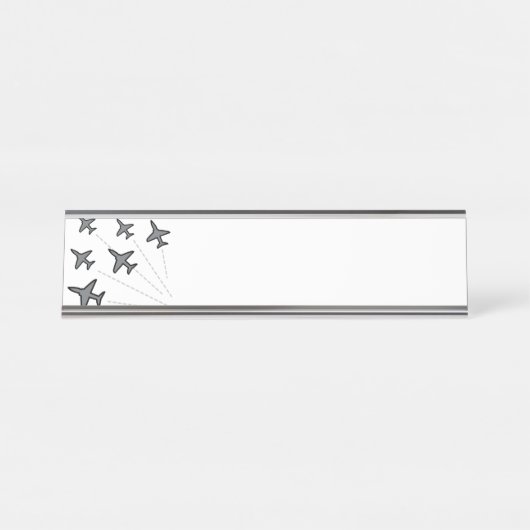 USA-Luftwaffe Schreibtischnamensplakette (Vorderseite )