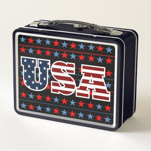 USA Lunch Box (Rückseite)