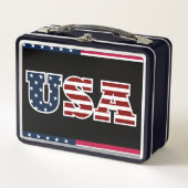 USA Lunch Box (Vorderseite)
