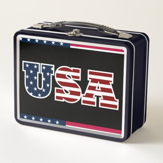USA Lunch Box (Vorderseite)