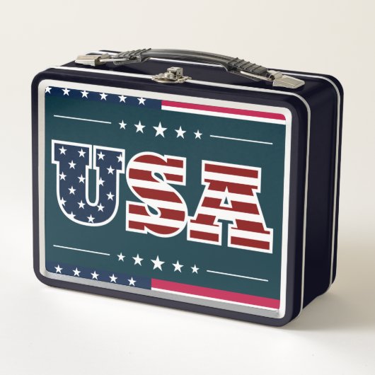 USA Lunch Box (Vorderseite)