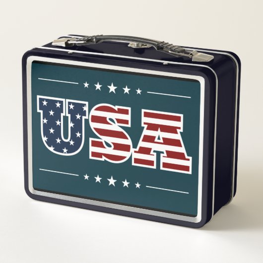 USA Lunch Box (Rückseite)