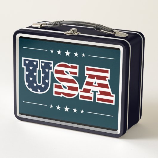 USA Lunch Box (Vorderseite)