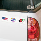 USA "machen Friedensnicht Krieg" Afghanistan Autoaufkleber (Auf Lkw)