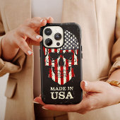 USA Made in the USA Skull iPhone Case Mate