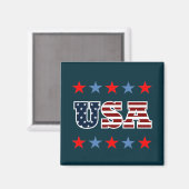 USA Magnet (Vorderseite/Rückseite)