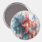 USA Magnet (Vorderseite/Rückseite)