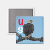 USA MAGNET (Vorderseite/Rückseite)