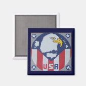 USA Magnet (Vorderseite/Rückseite)