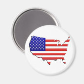 USA Magnet (Vorderseite/Rückseite)