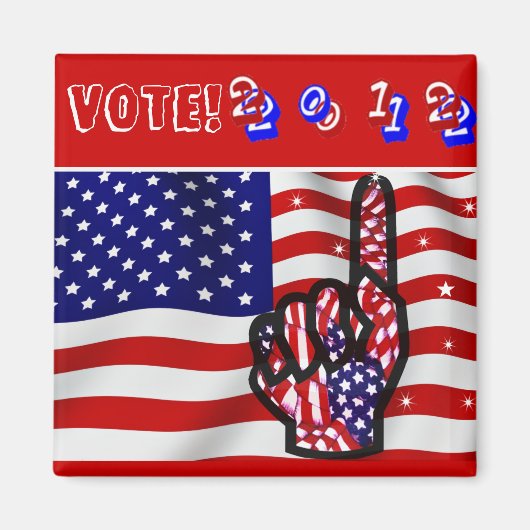 USA!_ MAGNET (Vorne)