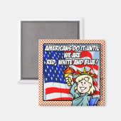 USA MAGNET (Vorderseite/Rückseite)