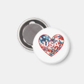 USA MAGNET (Vorderseite/Rückseite)