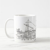 USA Maine Kaffeetasse (Links)