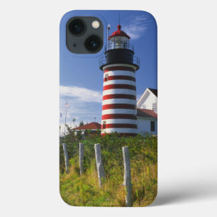 USA, Maine, Lubec. West Quoddy Head Leuchtturm Case-Mate iPhone Hülle