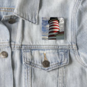 USA, Maine, Lubec. West Quoddy Head LIghthouse Button (Beispiel)