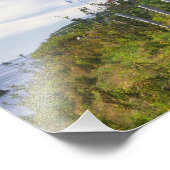 USA, Maine, Lubec. West Quoddy Head Lighthouse Fotodruck (Ecke)