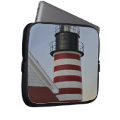 USA, Maine, Lubec. West Quoddy Head Lighthouse, Laptopschutzhülle (Vorne Rechts)
