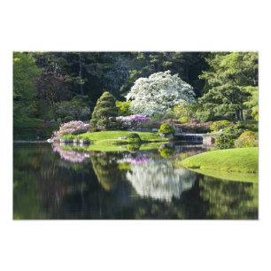 USA, Maine, Northeast Harbor. Blick auf Asticou Fotodruck