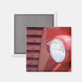 USA, Maine, Owl's Head. Scheinwerfer und Teile Magnet (Vorderseite/Rückseite)