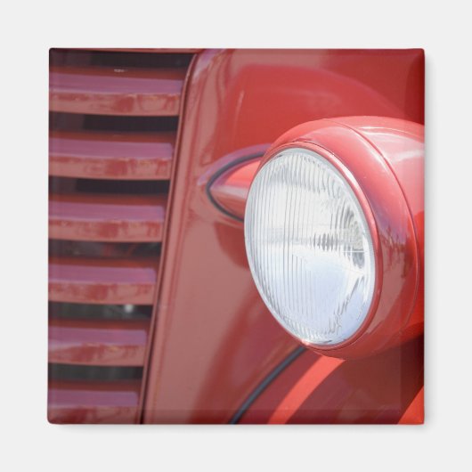 USA, Maine, Owl's Head. Scheinwerfer und Teile Magnet (Vorne)