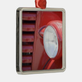 USA, Maine, Owl's Head. Scheinwerfer und Teile Ornament Aus Metall (Rechts)