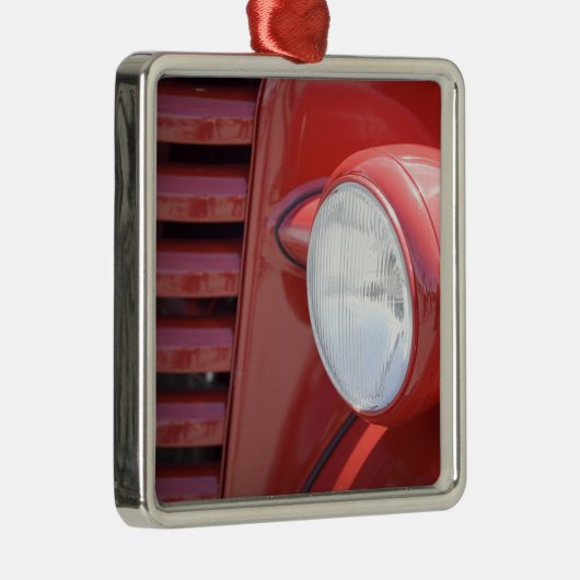 USA, Maine, Owl's Head. Scheinwerfer und Teile Ornament Aus Metall (Rechts)