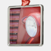 USA, Maine, Owl's Head. Scheinwerfer und Teile Ornament Aus Metall (Links)