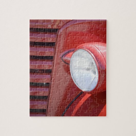 USA, Maine, Owl's Head. Scheinwerfer und Teile Puzzle (Vertikal)