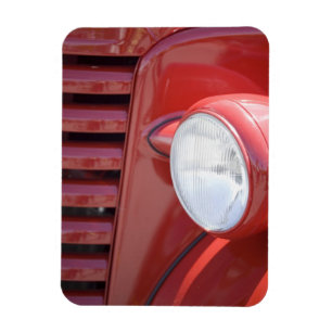 USA, Maine, Owl's Head. Scheinwerfer und teilweise Magnet