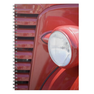 USA, Maine, Owl's Head. Scheinwerfer und teilweise Notizblock