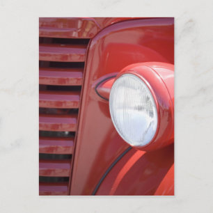 USA, Maine, Owl's Head. Scheinwerfer und teilweise Postkarte