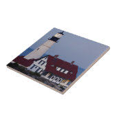 USA, Maine, Portland, Cape Elizabeth, Lighthouse Fliese (Seite)