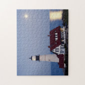 USA, Maine, Portland, Cape Elizabeth, Lighthouse Puzzle (Vertikal)