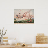 USA Maine Poster (Küche)