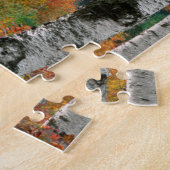 USA, Maine, Wyman Lake. Birkenwald Puzzle (Seite)