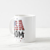 USA-Mama Kaffeetasse (Vorderseite Links)