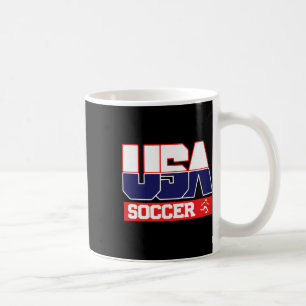 Usa-Mannschaftsfußball - Männer und Frauen America Kaffeetasse