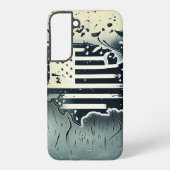 USA Map American Flag Phone Case Samsung Galaxy Hülle (Rückseite)